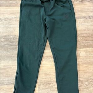 adidas Men's Dark Green Joggers